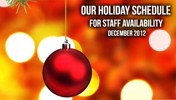 staff availability